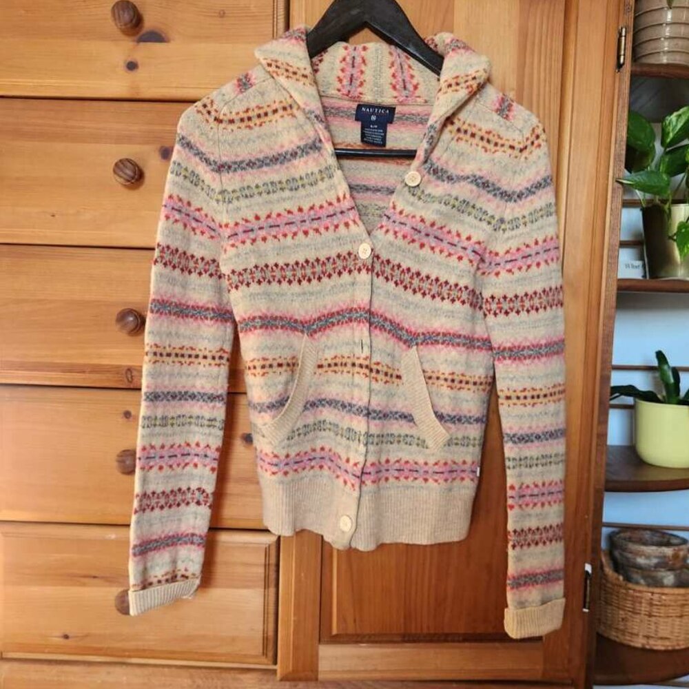 Nautica warm fairisle sweater